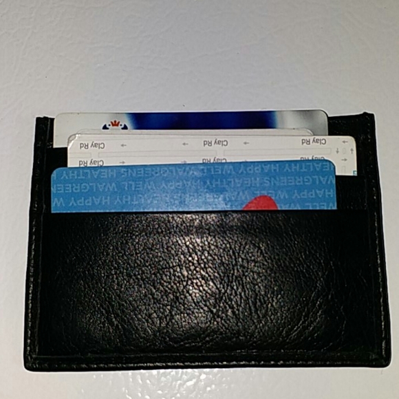 Full Grain Unisex Leather Wallet - Picture 4 of 6